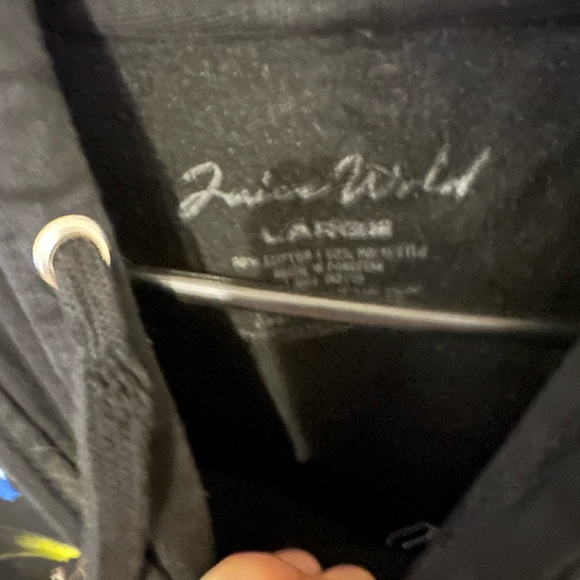Spencers - Airbrush Juice WRLD Hoodie Large - Picture 3 of 5